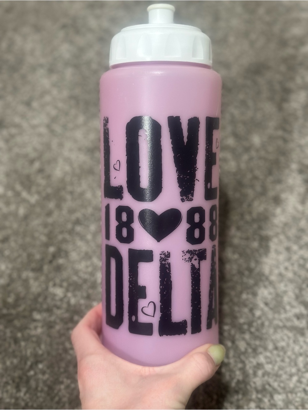 Y2K Tri Delta Sorority Color Changing Water Bottle